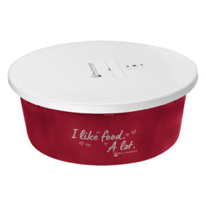 Gamelle XL avec couvercle, rouge cerise, 8 l.