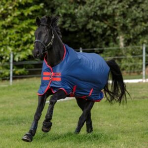 Couverture d&rsquo;extérieur imperméable Mio T/O Lite bleu/ rouge 0g