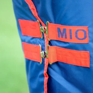 Couverture d&rsquo;extérieur Horseware Mio Turnout 200g – marine & rouge